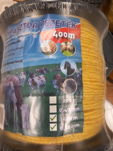 KERBL Villanypásztor vezeték Védőr 0,25x400 m 350 kg