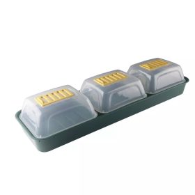   Nortene Rapid Grow Window ablakba helyezhető mini üvegházak, 22 x 17,5 x 13 cm x 3 db