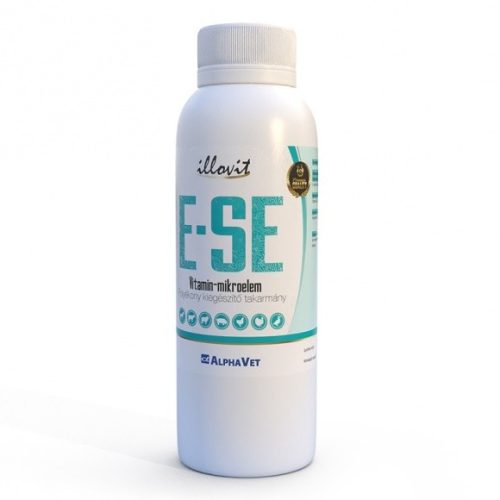 Illovit E-SE 1 l vitamin-mikroelem folyékony kiegészítő takarmány, baromfifélék, emlős háziállatok részére