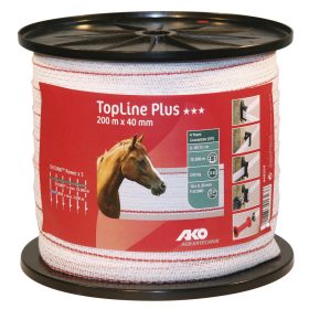 Villanypásztor Szalag Topline 200m/40mm Fehér