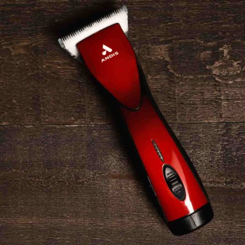 Andis kutyanyírógép Pulse ZR 2 Wide Red extra széles pengével + 2 akkumulátorral