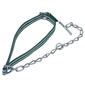   Borjú kikötő nyakpánt 85 x 4 cm, lánccal, forgóval és akasztóval, 4 mm, standard minőség