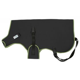 Prémium borjútakaró, 70 cm, fekete