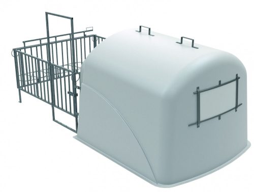 CalfHouse Premium 4/5 borjúházhoz vörösfenyő küszöb