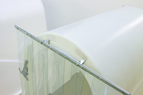 Könnyű kerítés CalfHouse PE UV+ borjúházhoz, CalfHouse PE UV+ borjúház könnyű kerítéssel