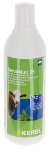KerbaMINT japánmentás tőgyápoló kenőcs - 500 ml