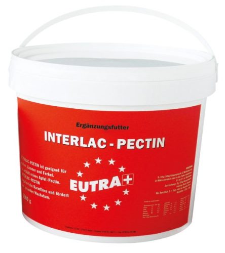 EUTRA INTERLAC - PECTIN hasmenésgátló, hasfogó, borjak, malacok, bárányok számára természetes pektinnel - 2500 gramm