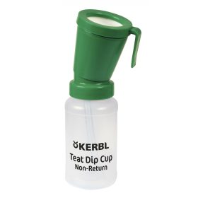   Kerbl tőgyfertőtlenítő pohár nem visszafolyós, 300 ml, zöld