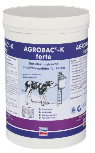 Agrobac-K 1kg Természetes méregtelenítő bélrendszer szabályozó por hasmenés borjaknak