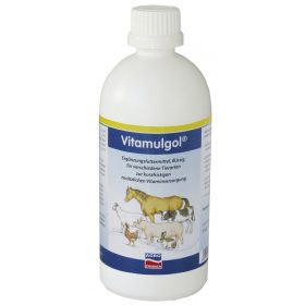   Vitamulgol 500ml vitamin-kiegészítésre megnövelt teljesítmény-követelmény esetén, folyékony kiegészítő takarmány