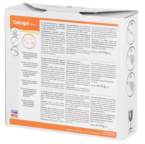 Calzogol Bolus Kalcium bolus (tejláz) 175 g