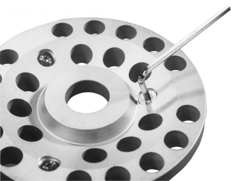 Patafaragó korong 3 kés Alu, Profi 120 mm