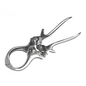   Rozsdamentes kasztráló fogó bárányokhoz - 23 cm hosszú, pofaszélesség 43 mm