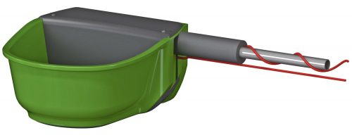 SH30-230-RH fűthető műanyag úszószelepes itató, 230V, 73 W, csőfűtéssel