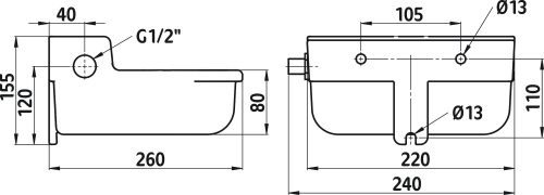 SN190 szinttartós önitató, öntöttvas, zöld, alacsony nyomású szeleppel