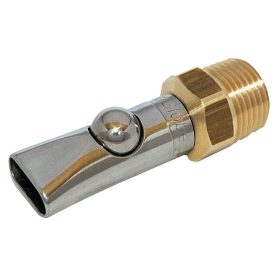 Aquaglobe réz golyós önitató 1/2"-1/2" 79 mm
