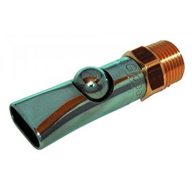 Aquaglobe golyós réz önitató 3/4"-3/4" 97 mm