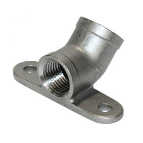  INOX könyök, menet 1/2"x1/2", szög 30 fok szopókás itatóhoz