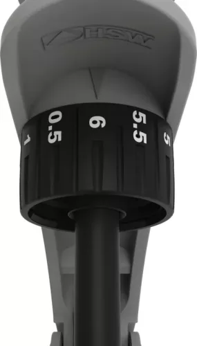 HSW EcoMatic tömegoltó - LL, 6 ml, 0,5 ml adagolással, műanyag tömlővel