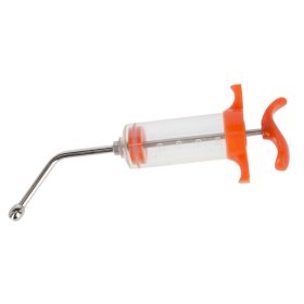 Nylon adagoló fecskendő, hajlított kanüllel - 50 ml