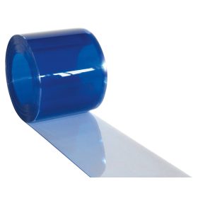   PVC függöny, szalagfüggöny csík tekercs, 30cm x 3mm, áttetsző, 25 m hosszú