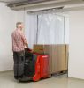 Áttetsző PVC hőfüggöny, szalagfüggöny 200x2 mm - 25 m
