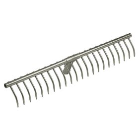   Gereblye, alumínium, 22 fogas, 71 cm széles, nyélfogadó átmérő: 25 mm