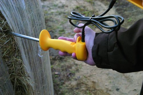 Nedvességmérő szénához, szalmához