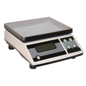 Digitális asztali mérleg nemesacél mérőlappal - 30 kg
