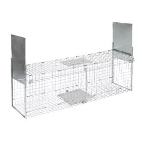 Összecsukható élvefogó - ezüst 61x17,8x20 cm