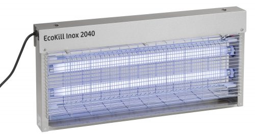 EcoKill elektromos légycsapda Inox 2040-es modell 2x20W