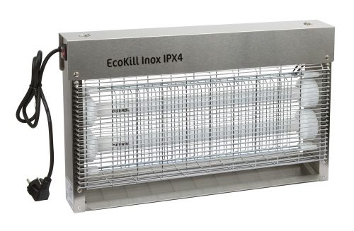 EcoKill Inox elektromos légycsapda, IPX4, 2x15W