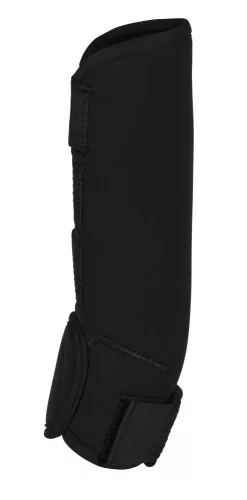 Ínvédő-bokavédő szett, szintetikus, fekete, pony