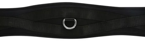 Heveder, memóriahabos, fekete, 140 cm