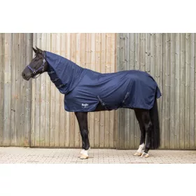 RugBe SuperFly lótakaró - nyakrésszel, kék, 125 cm