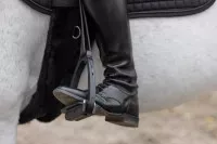 Biztonsági kengyel - fekete, 12 cm