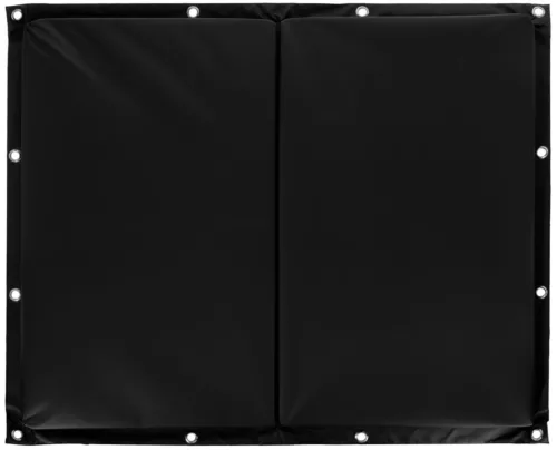 Párnázat boxba - fekete, 120x100x4 cm