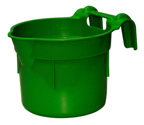 HangOn műanyag, akasztós, zöld takarmányetető - 8 liter