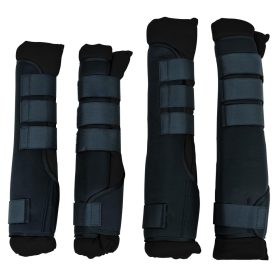   Neoprén lábszárvédő istállóba és szállításhoz, full - M