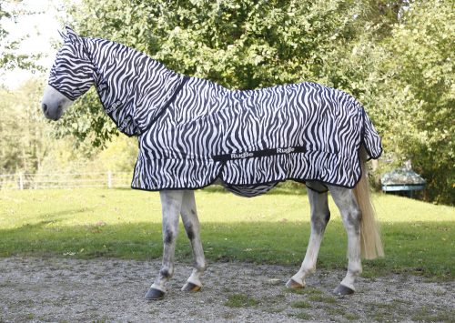 Zebra légy elleni takaró lovaknak - 125 cm