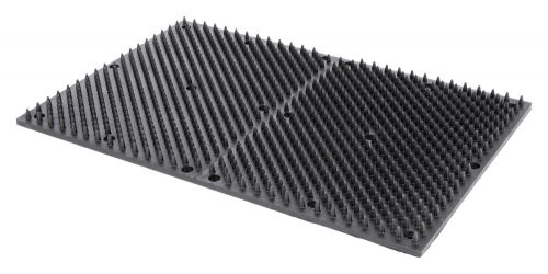 Fali vakarólap természetes gumiból gumi bütykökkel - 40x60cm