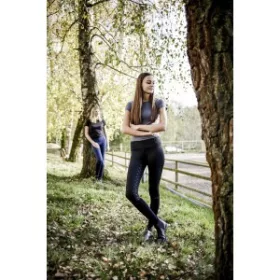 Equona lovagló harisnya, fekete, 116/122