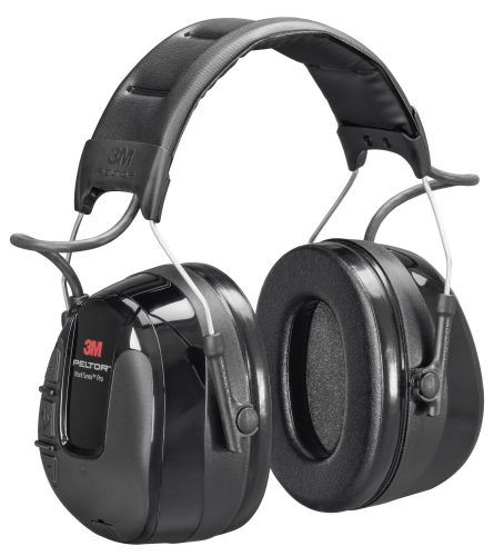 WorkTunes Pro Peltor fülvédő, rádióval, fekete
