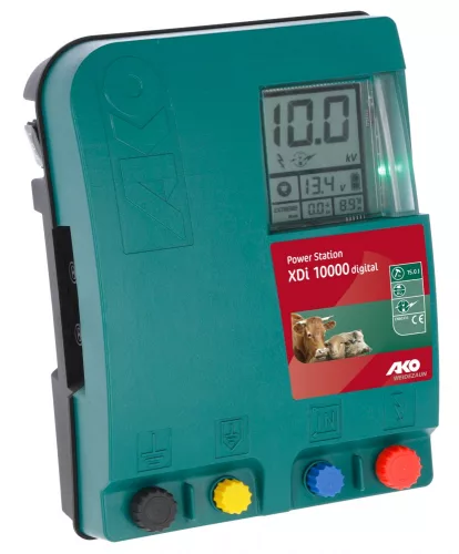 AKO Power Station XDi 10000 Digitális Villanypásztor készülék 230 V / 12 V - 15 J