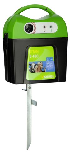 KERBL TITAN B 480 Villanypásztor készülék 9 V - 0,48 J