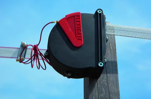 AKO Flexigate szalag villanypásztor kapurendszer 7,5m x 40mm