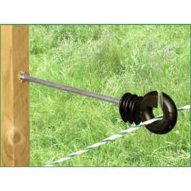   AKO távtartós villanypásztor körszigetelő facsavaros menettel - 22 cm, 10 db/cs