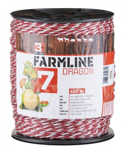 FarmLine Dragon 7 villanypásztor vezeték - 400m