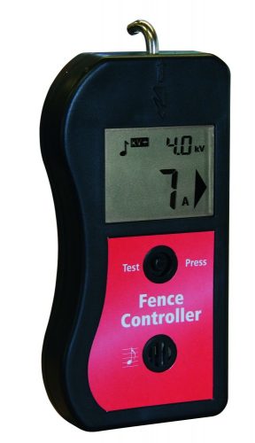 Fence Controller digitális kerítésfeszültség-vizsgáló és árammérő villanypásztorhoz