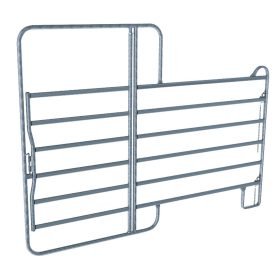 Kerítéselem 2,4 m x 1,6 m kapuval